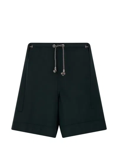 Kiko Kostadinov Green Kyan Bermuda Shorts