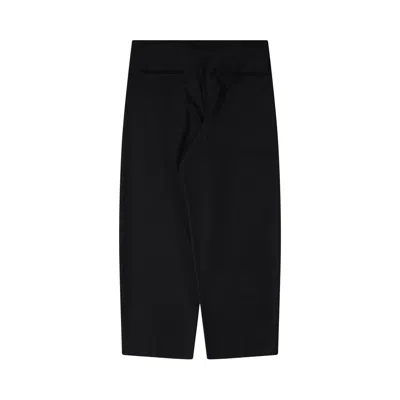 Pre-owned Kiko Kostadinov Laan Gathered Trousers 'crow Black' | Men's Size 48