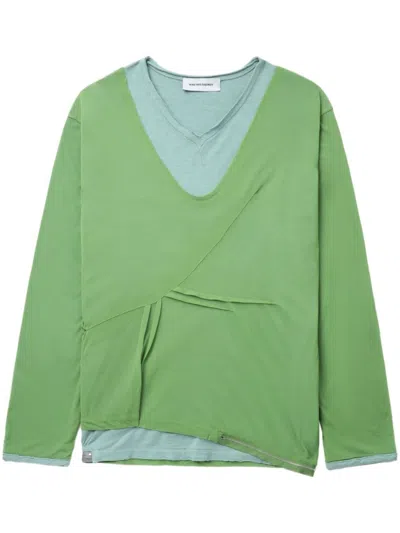 Kiko Kostadinov Layered T-shirt In Green