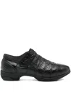 Kiko Kostadinov Leather Loafers In Black