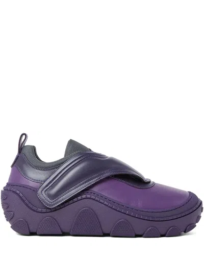 Kiko Kostadinov Leather Sneakers In Purple