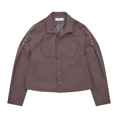 Pre-owned Kiko Kostadinov Light Cotton Twill Egrega Jacket 'palm' | Brown | Men's Size 50