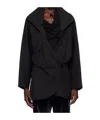 Kiko Kostadinov Long-sleeved Suit Coat In Black