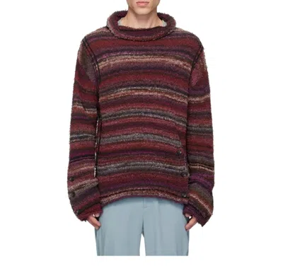 Kiko Kostadinov Long-sleeved Sweater In Brown