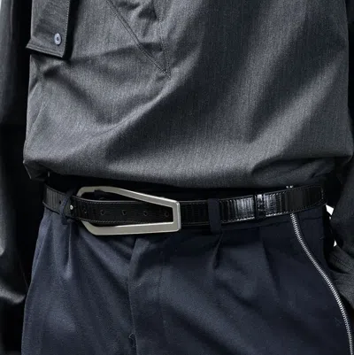 Pre-owned Kiko Kostadinov Margutta Belt In Black