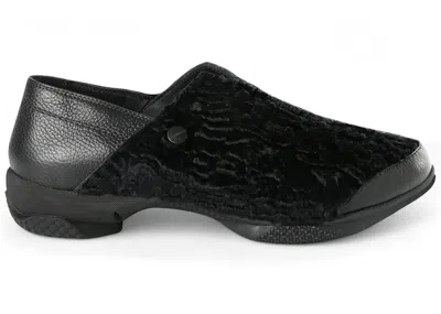 Pre-owned Kiko Kostadinov Men's  Vig Slipon Loafer Sneakers In Ink Black
