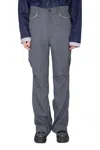 Kiko Kostadinov Men Ohne K-dart Trouser In Iron Grey
