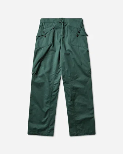 Kiko Kostadinov Men S Estike Trousers Spruce In Green