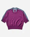 Kiko Kostadinov Men S Zafar Knitted Top Chinese In Purple