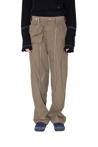 Kiko Kostadinov Men W Bag Chalice Trouser In Neutral