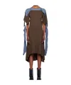 Kiko Kostadinov Midi Dress In Multi