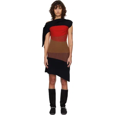 Kiko Kostadinov Multicolor Lemoyne Knitted Midi Dress