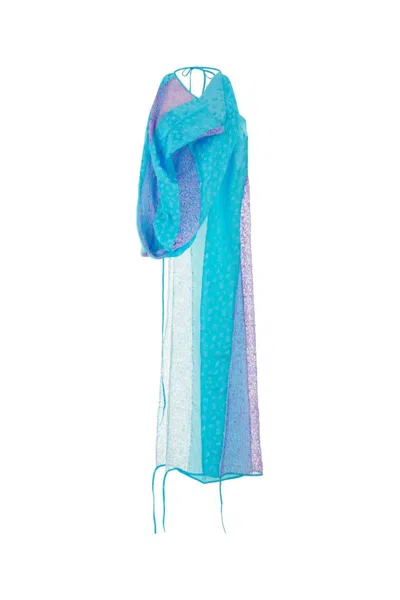 KIKO KOSTADINOV MULTICOLOR VISCOSE BLEND TOP