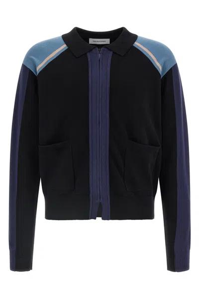 Kiko Kostadinov 'munno Knit' Cardigan In Blue