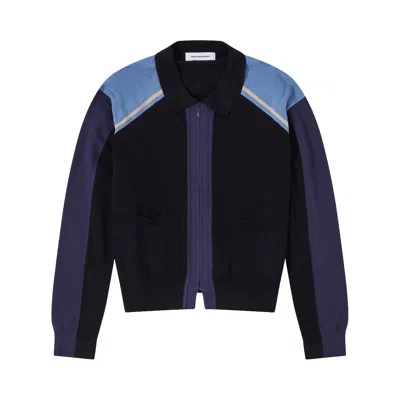 Pre-owned Kiko Kostadinov Munno Knit Cardigan 'phantom Black' | Men's Size 50