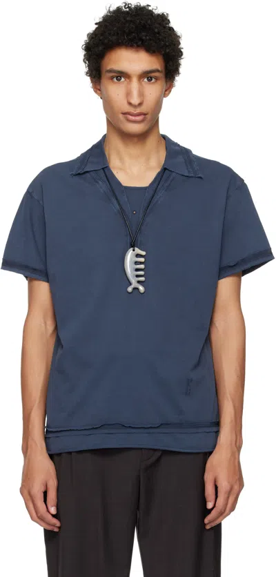 Kiko Kostadinov Short-sleeved T-shirt In Blue