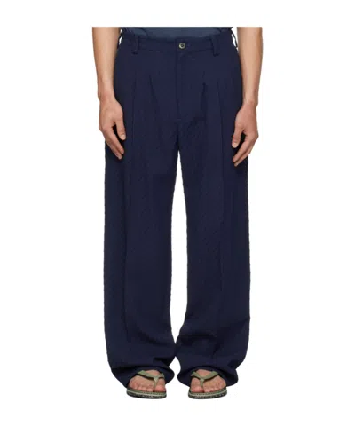 Kiko Kostadinov Noro Trousers In Blue