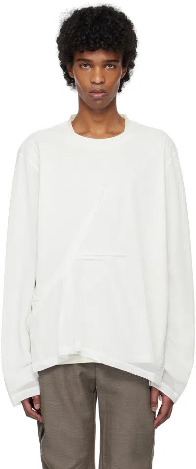 KIKO KOSTADINOV OFF-WHITE & WHITE INEX MESH T-SHIRT