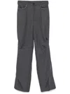 Kiko Kostadinov Gathered Straight Trousers In Grey