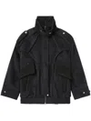 Kiko Kostadinov Panelled Bomber Jacket In Schwarz