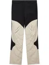 Kiko Kostadinov Panelled Design Trousers In White