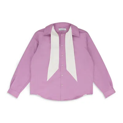 KIKO KOSTADINOV PINK MERIWETHER BUTTON-DOWN SHIRT