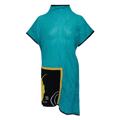 Kiko Kostadinov Promina Knit Top In Green