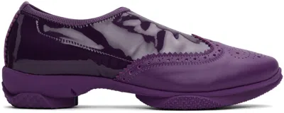 Kiko Kostadinov Purple Sonia Slip-on Brogues