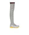 Kiko Kostadinov Sonia High Boots Fog In Gray