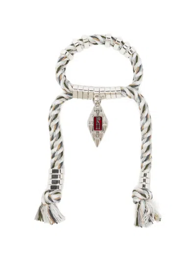 Kiko Kostadinov Sable Arm Stays Bracelet In Silver