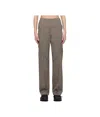 Kiko Kostadinov Gray Seneca Tailored Trousers In Grey