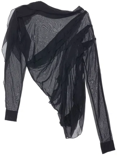 Kiko Kostadinov Slant Top In 黑色