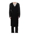 Kiko Kostadinov Sleeveless Apron Vest In Black
