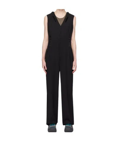 Kiko Kostadinov Sleeveless Jumpsuit In Black
