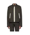 Kiko Kostadinov Brown Solix Jacket In Black