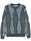 Kiko Kostadinov Solix Sweater In Blue