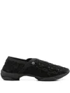 Kiko Kostadinov Solix Slipper Poly Stretch Spandex In Black