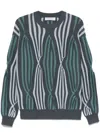 Kiko Kostadinov Solix Sweater In Blue
