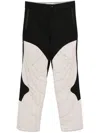 Kiko Kostadinov Panelled Design Trousers In White