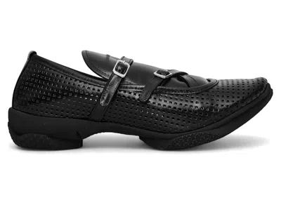 Pre-owned Kiko Kostadinov Sonia Buckled Loafer Perforated (women's) Sneakers In Black