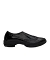 Kiko Kostadinov Sonia Slip On Brogue Shoes Onyx In Black