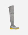 Kiko Kostadinov Sonia High Boots Fog In Grey