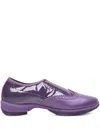 Kiko Kostadinov Purple Sonia Slip-on Brogues In Purple