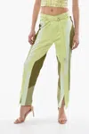 Kiko Kostadinov Daintree Straight-leg Panelled Trousers In Green
