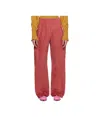 Kiko Kostadinov Stitched Casual Pants In Brown