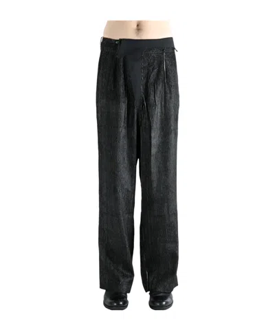 Kiko Kostadinov Straight-leg Casual Pants In Black