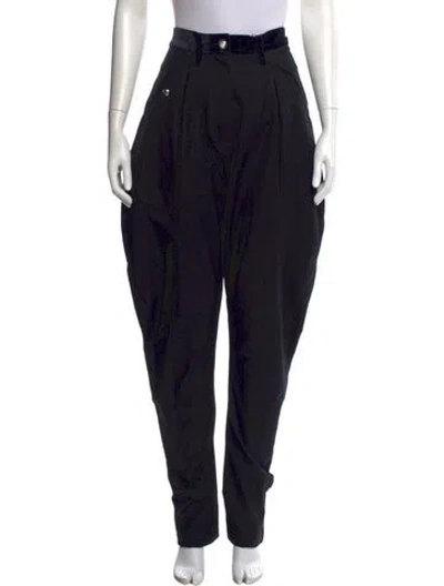 Pre-owned Kiko Kostadinov Straight Leg Pants In Black