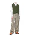 Kiko Kostadinov Striped Casual Pants In Multi