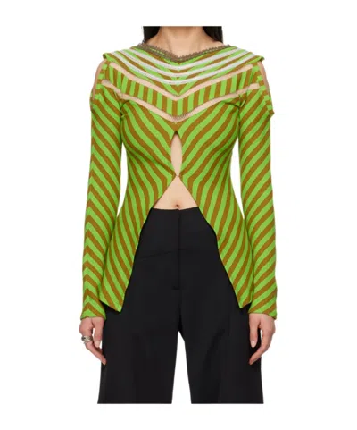 KIKO KOSTADINOV STRIPED T-SHIRT