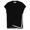 Kiko Kostadinov Inex Mesh Sleeveless T-shirt In Black